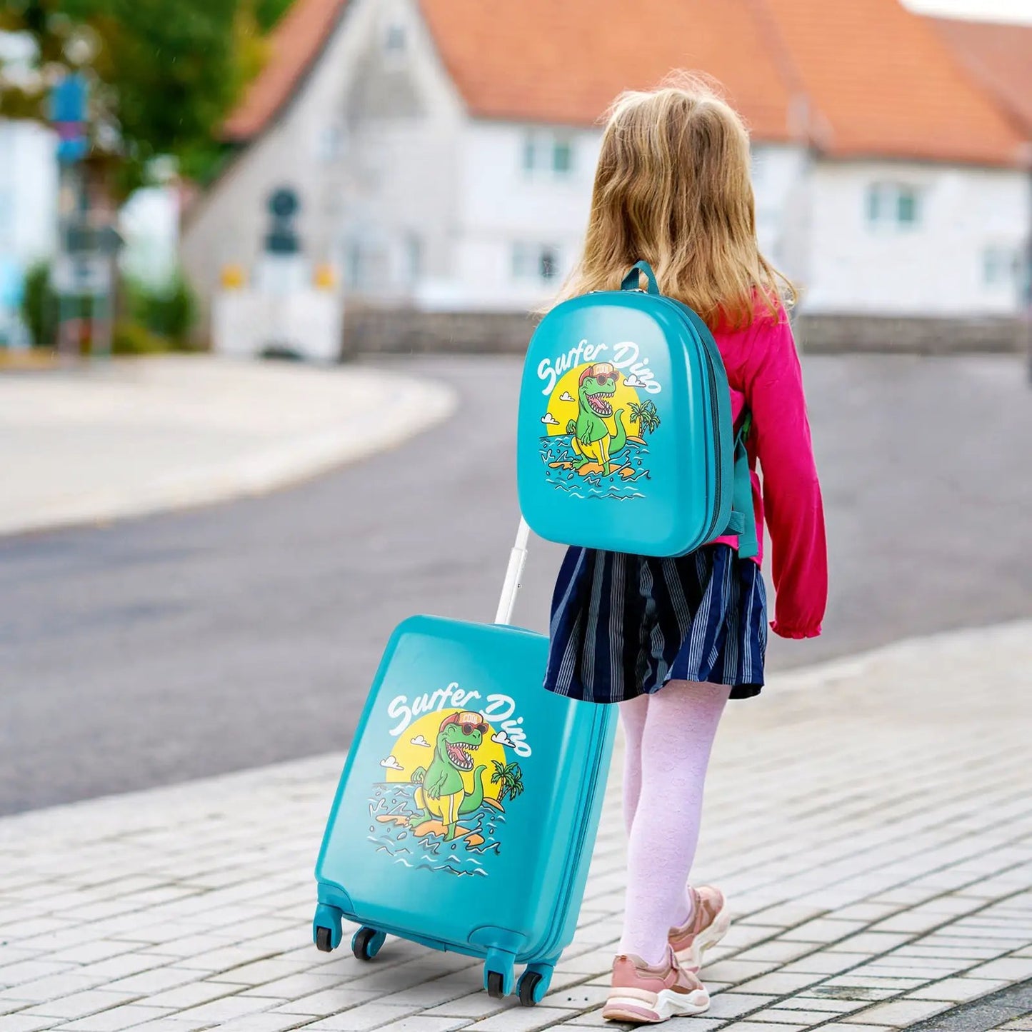 Kids Luggage Set With Spinner Wheels For Travel