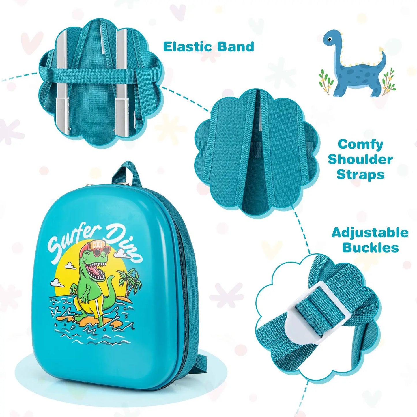 Kids Luggage Set With Spinner Wheels For Travel
