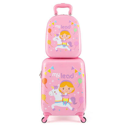 Kids Luggage Set With Spinner Wheels For Travel