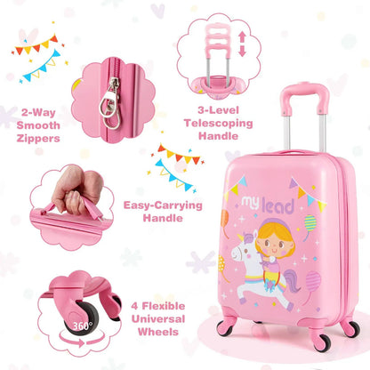 Kids Luggage Set With Spinner Wheels For Travel