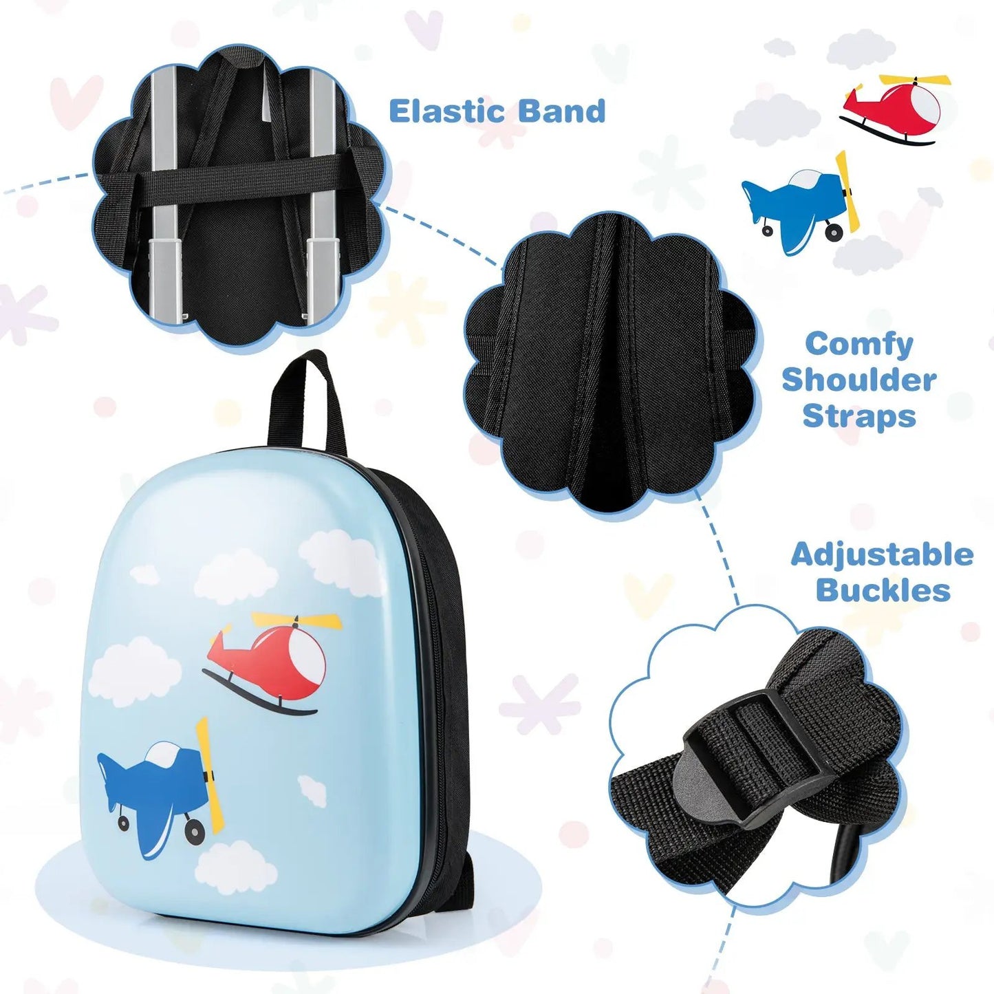 Kids Luggage Set With Spinner Wheels For Travel