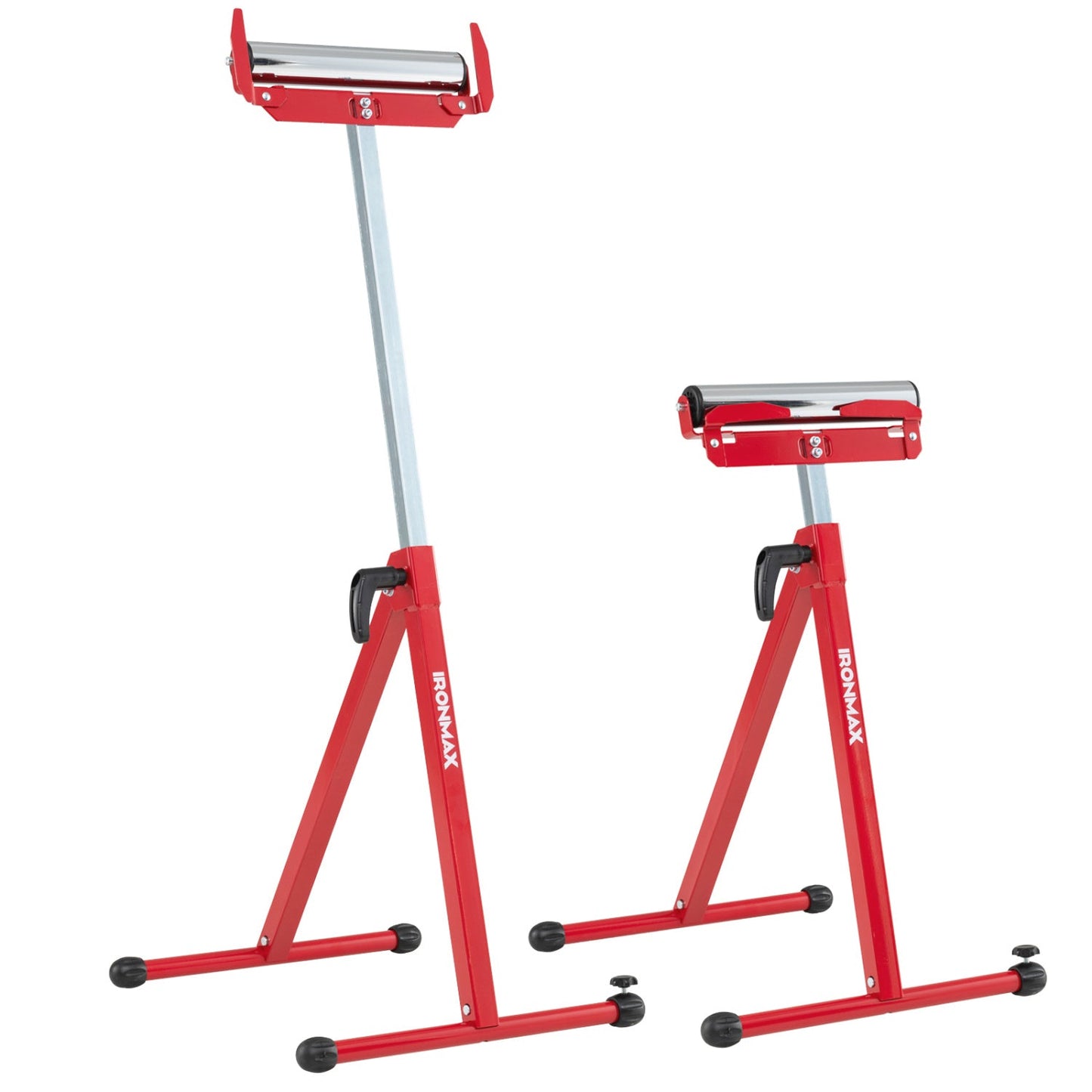 2-Pack Folding Roller Stands for Outfeed Supports