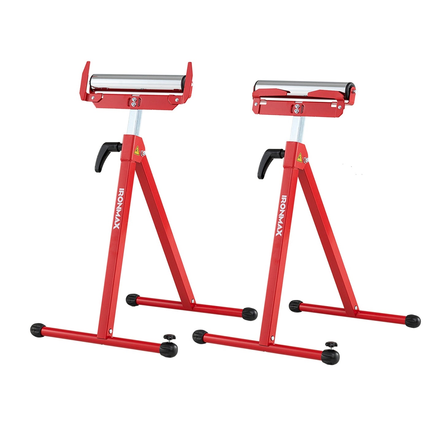 2-Pack Folding Roller Stands for Outfeed Supports