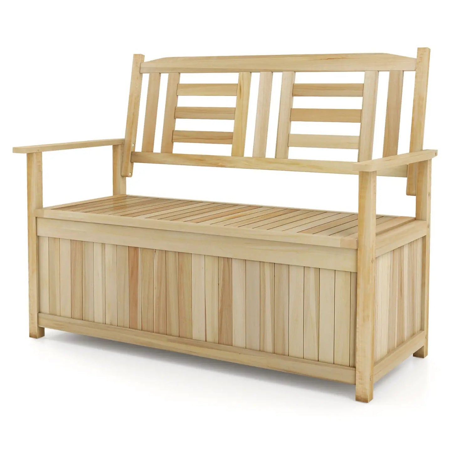 Two Person Storage Bench with 49 Gallon Capacity