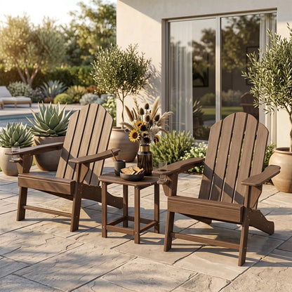 18-Inch Adirondack Side Tables Set of 2 for Patio