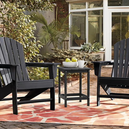 18-Inch Adirondack Side Tables Set of 2 for Patio