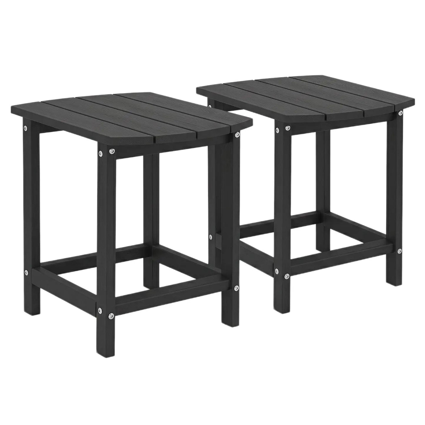 18-Inch Adirondack Side Tables Set of 2 for Patio