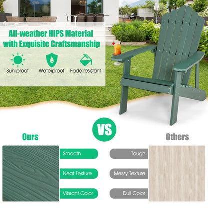 Adirondack Chair Set - Adult & Kids Pair for Patio