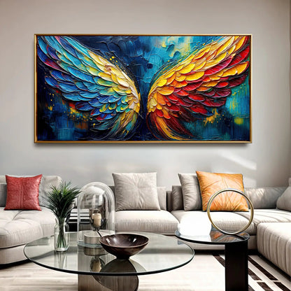 Wings of Fire Canvas Wall Art Made in USA
