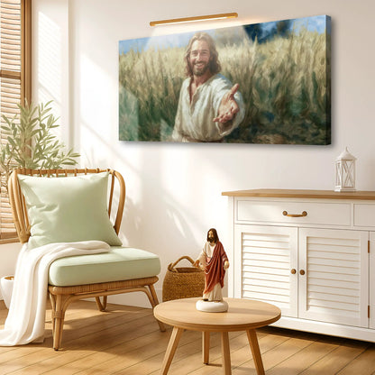 Savior's Invitation Faith Wall Art III Canvas