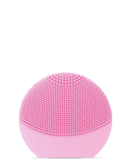 FOREO LUNA play plus pink silicone facial cleansing brush skin care tool on Tampa Home & Garden Store
