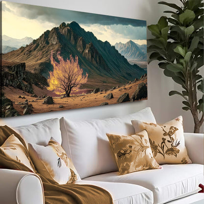 Canvas art Burning Bush Faith Wall Art VI by Tailored Canvases, mountain landscape on Tampa Home & Garden Store