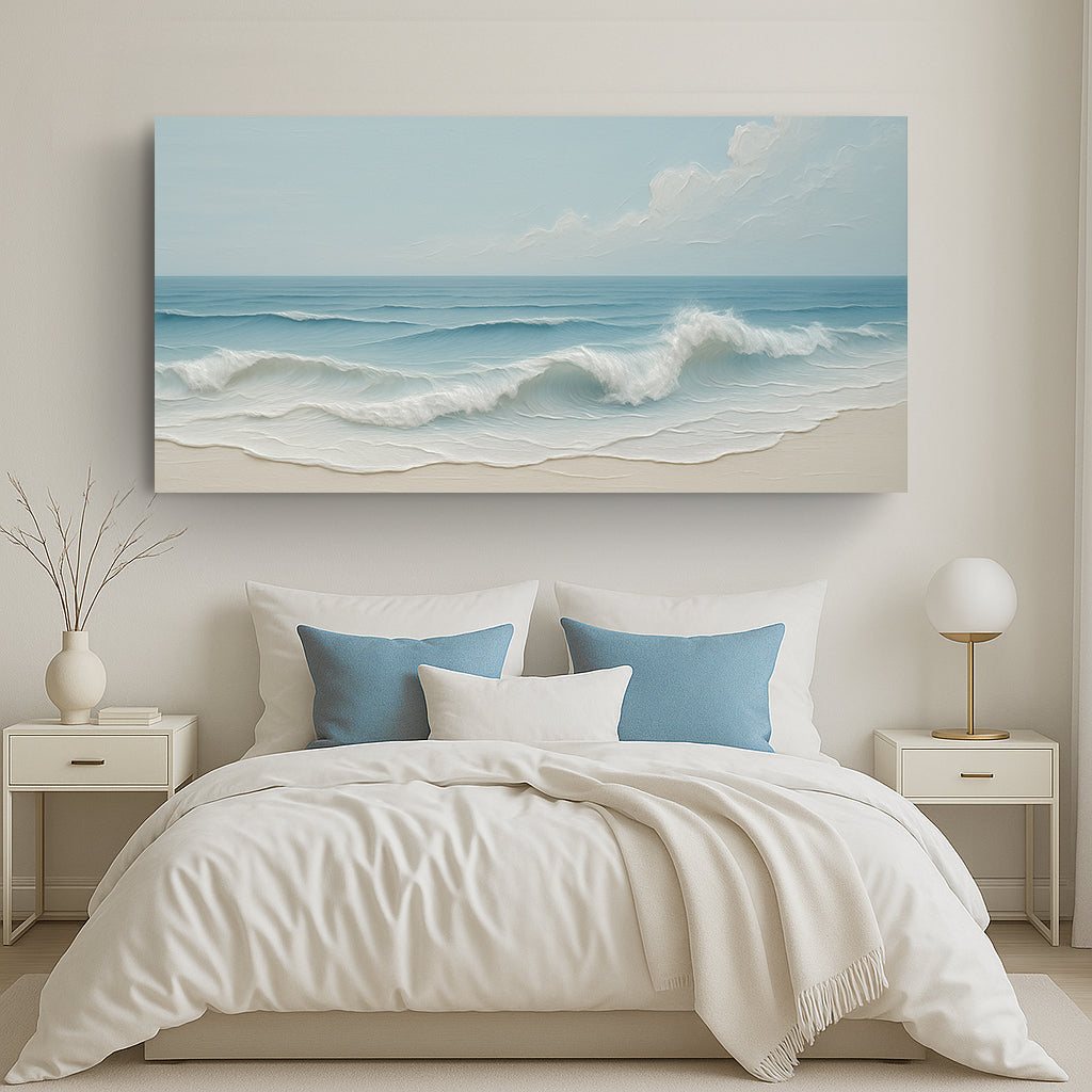 Serene Ocean Wave Coastal Wall Art VIII canvas Tailored Canvases Crafting Canvas on Tampa Home & Garden Store