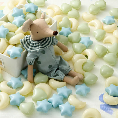 Tiny Land Fun-Shapes Ocean Ball set, 200 pastel ball pit balls in star and crescent shapes on Tampa Home & Garden Store