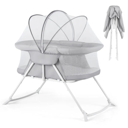 2 In 1 Baby Bassinet Rocking Motion Sleeper