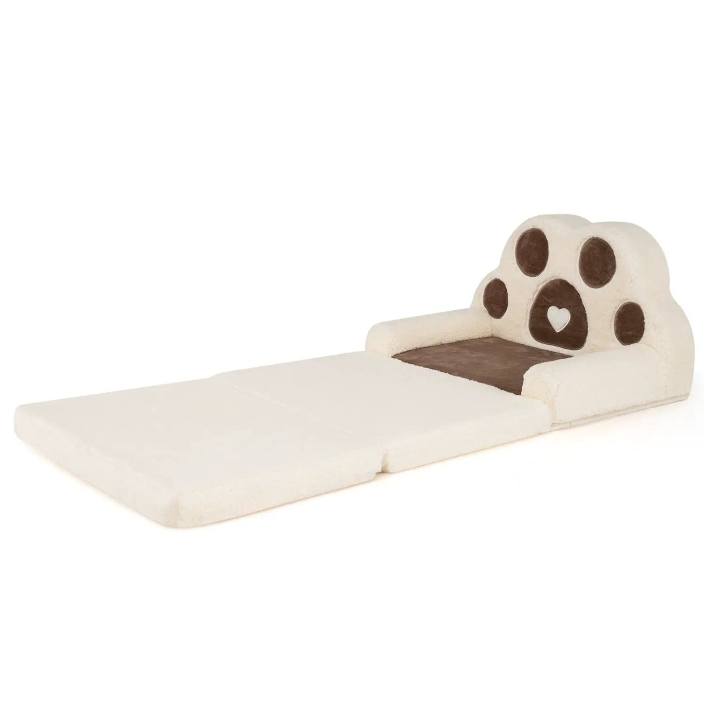 2-in-1 Convertible Kids Sofa Lounger with Cover