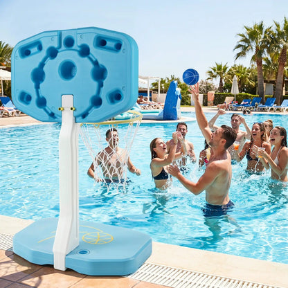 Pool Basketball Hoop and Volleyball Net 2 in 1