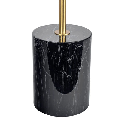Nova hydro table lamp with black marble base and gold stem on Tampa Home & Garden Store