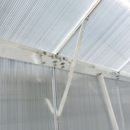 Heavy Duty Polycarbonate Greenhouse Kit and Door