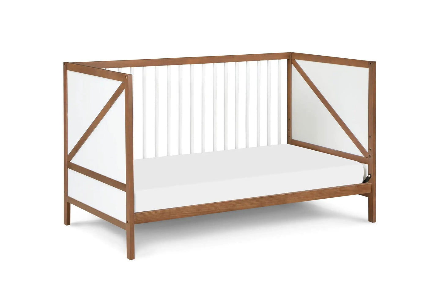 Pixie Zen 3 in 1 Crib Walnut with Z Design