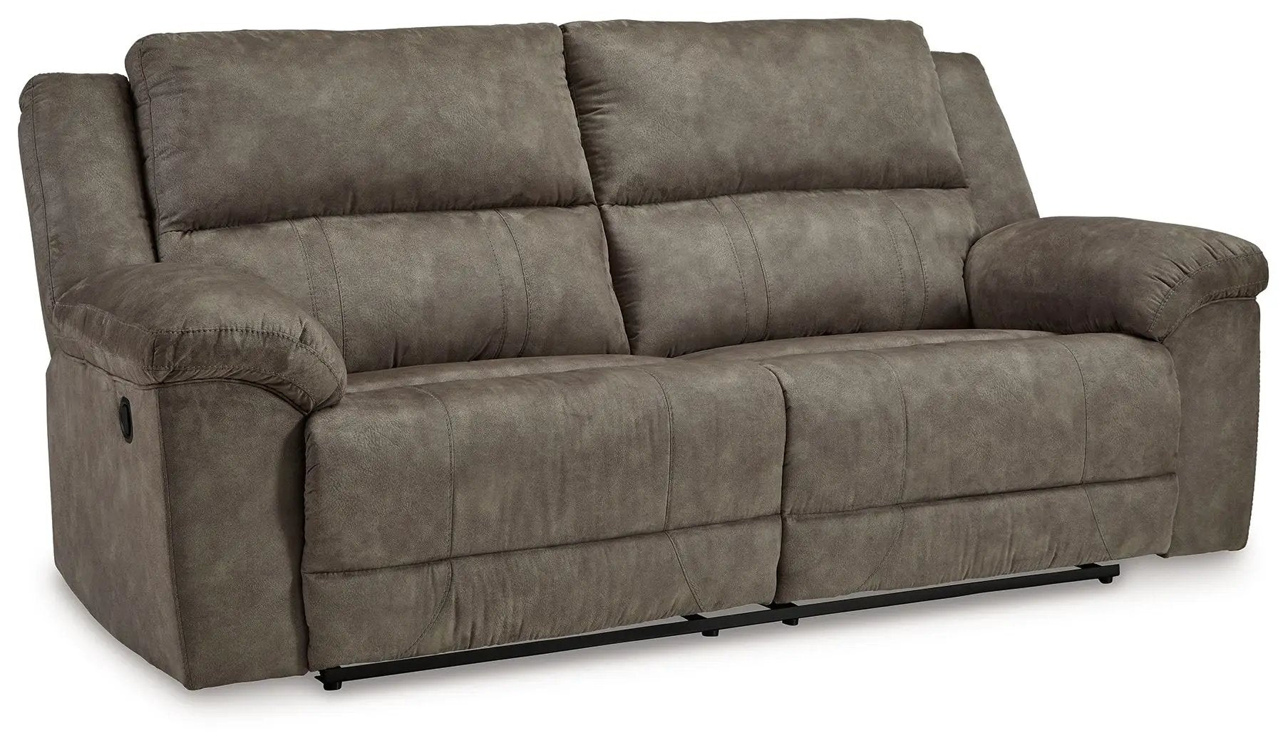 Laresview 2 Seat Reclining Sofa fossil gray upholstery by Unique Piece Furniture on Tampa Home & Garden Store