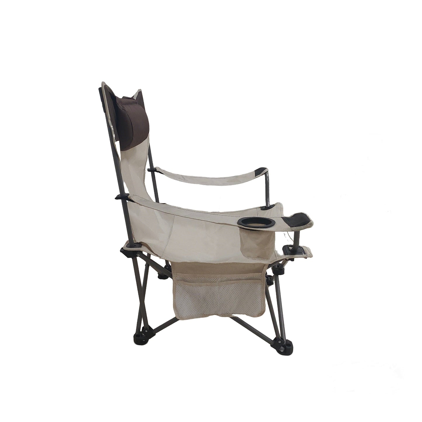 Portable Camping Chair with Adjustable Recline
