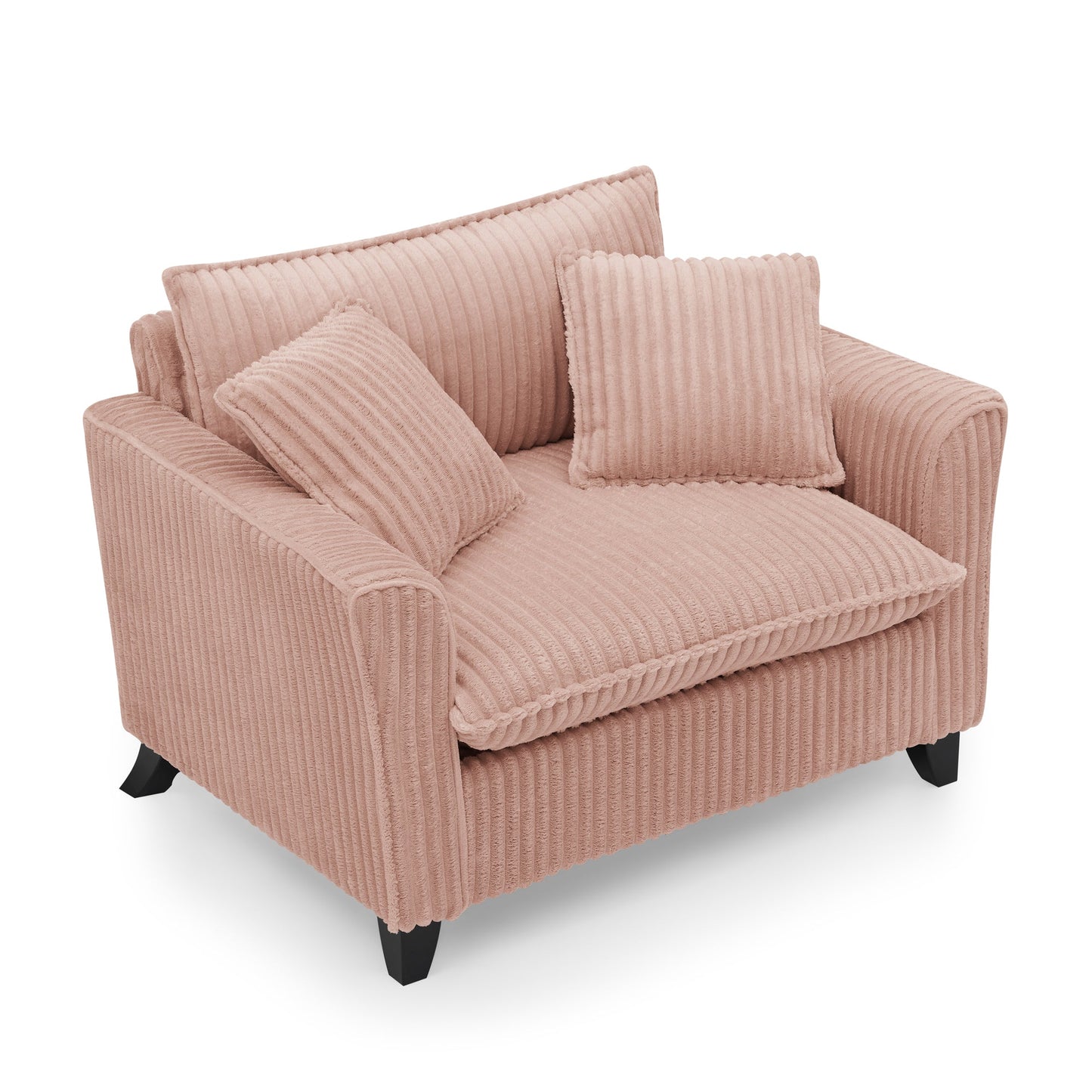 Premium Corduroy Lazy Sofa Chair and Backrest