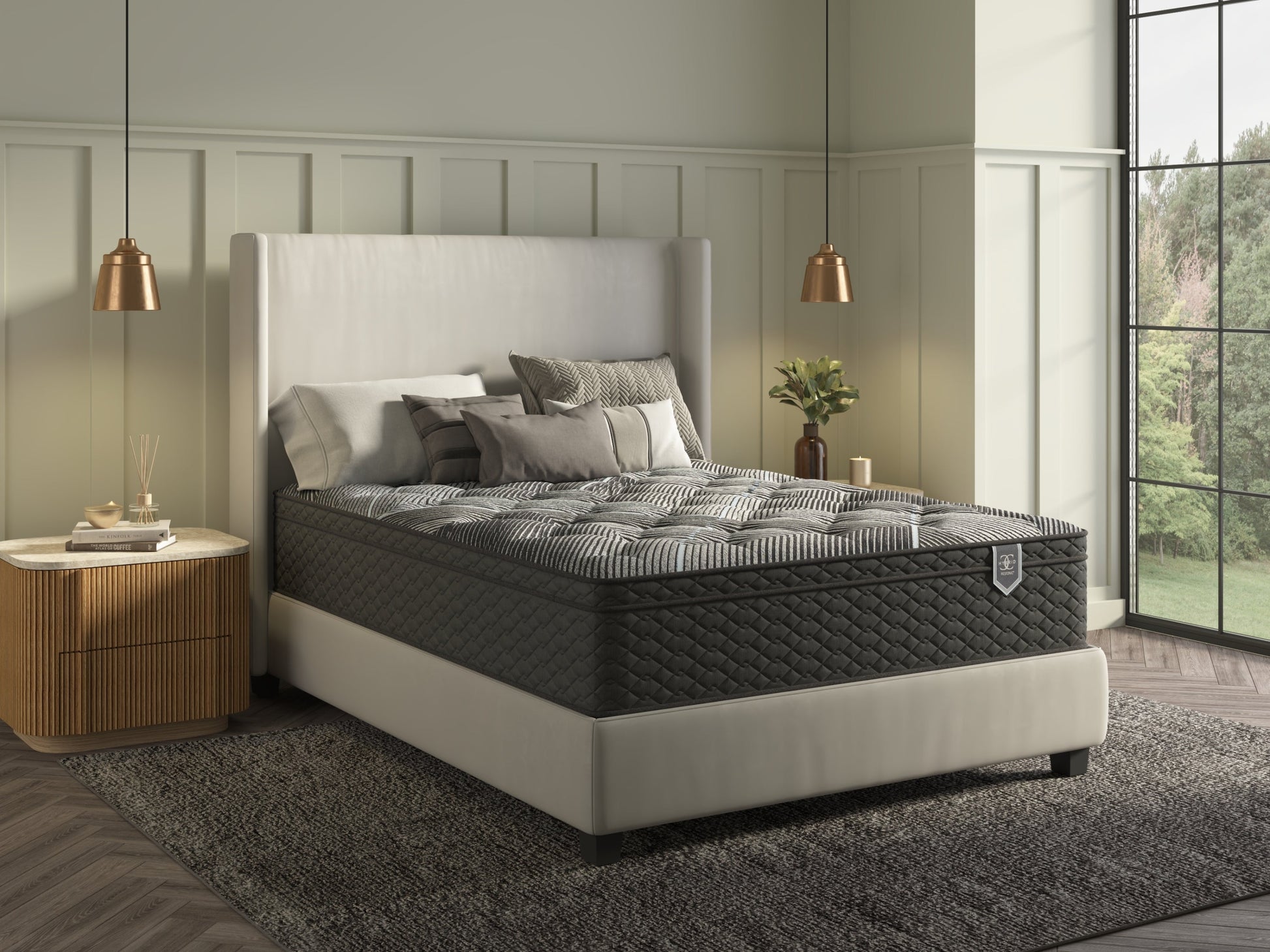 Restonic ComfortCare Hybrid plush California King mattress by HouseOfZazla on Tampa Home & Garden Store
