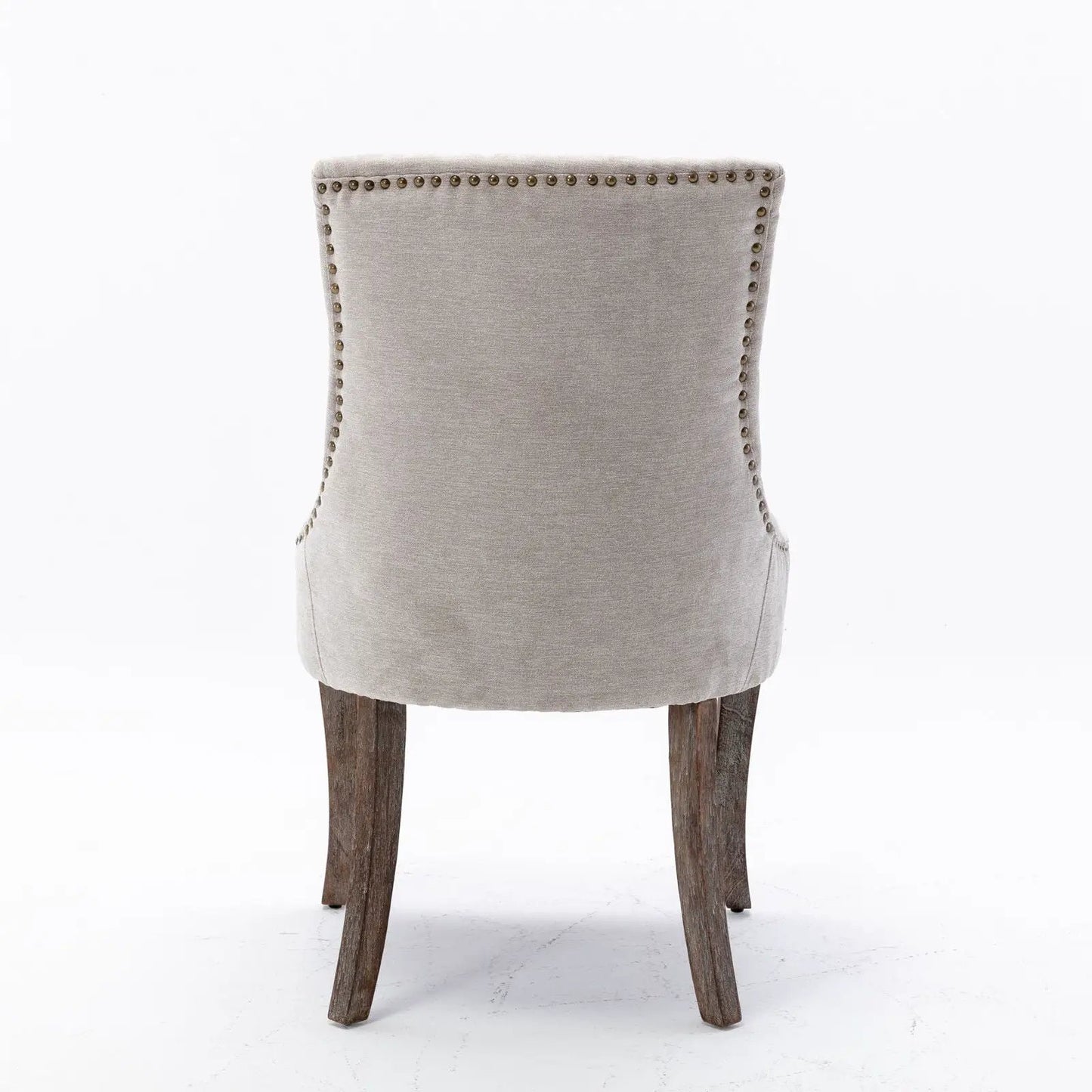 Ultra Side Dining Chair Set of 2 with Nail Heads