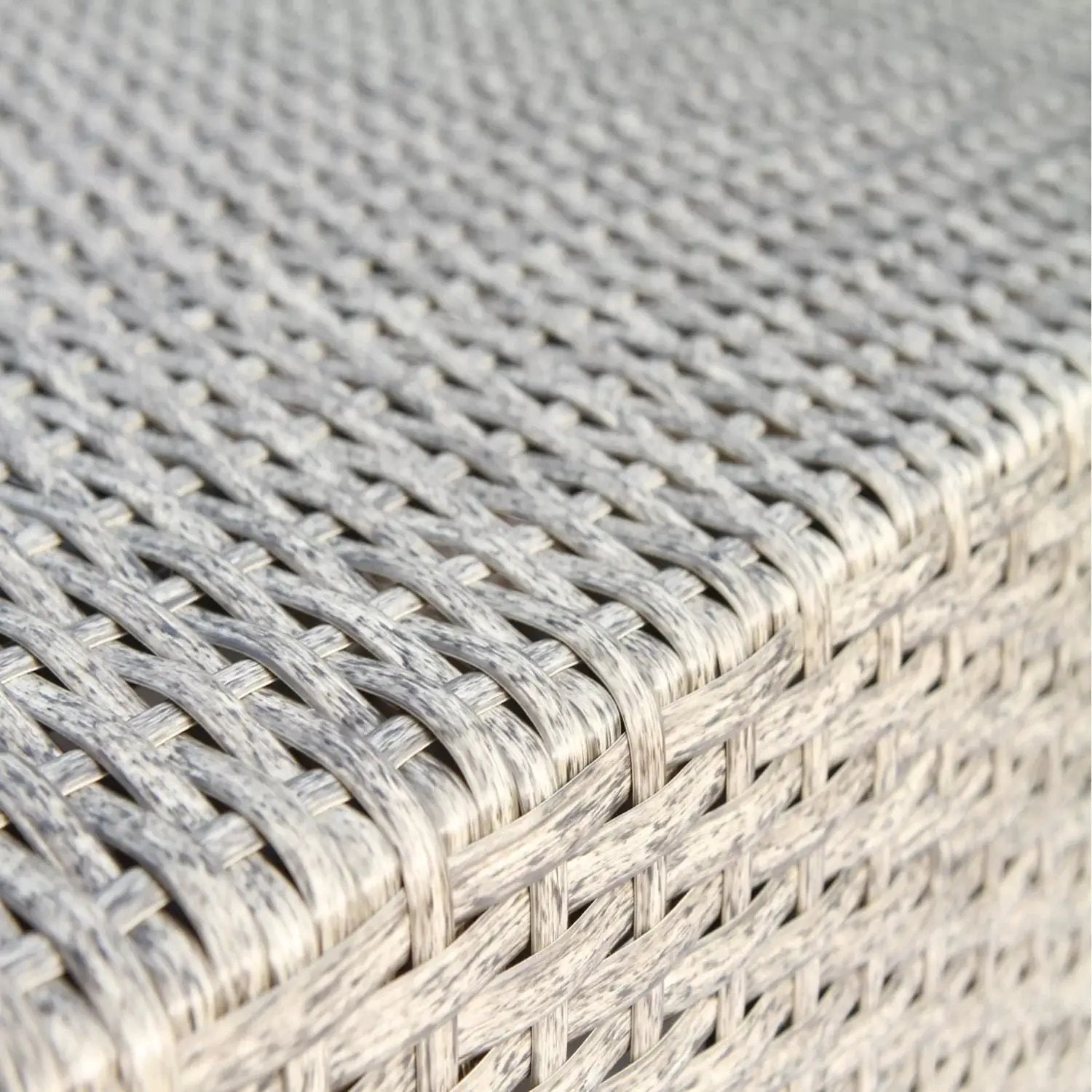 Coffee Table Stylish woven gray rattan texture close-up by Unique Piece Furniture on Tampa Home & Garden Store