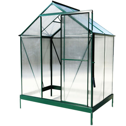 Heavy Duty Polycarbonate Greenhouse Kit and Door