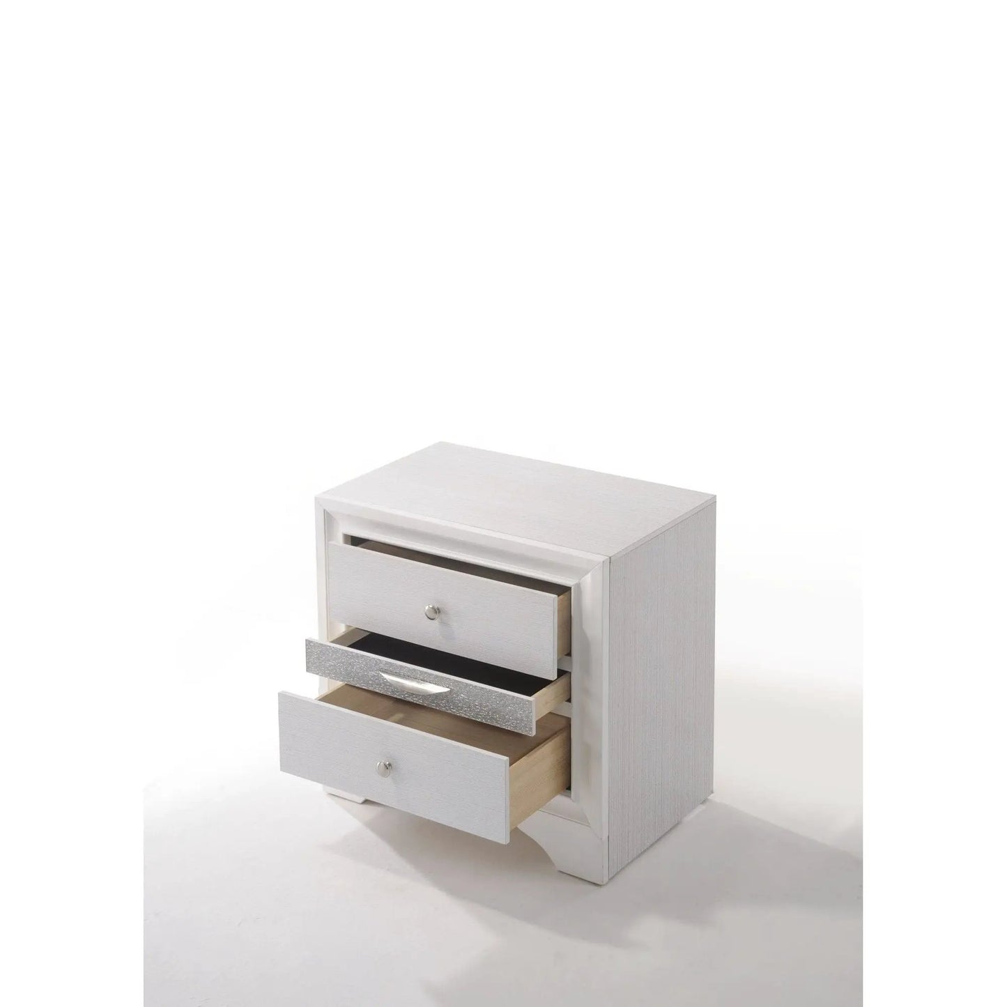 Naima Chic Nightstand With Jewelry Drawer