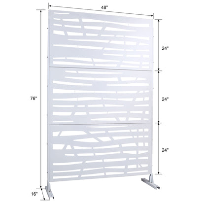 Indoor and Outdoor Metal Privacy Room Screen