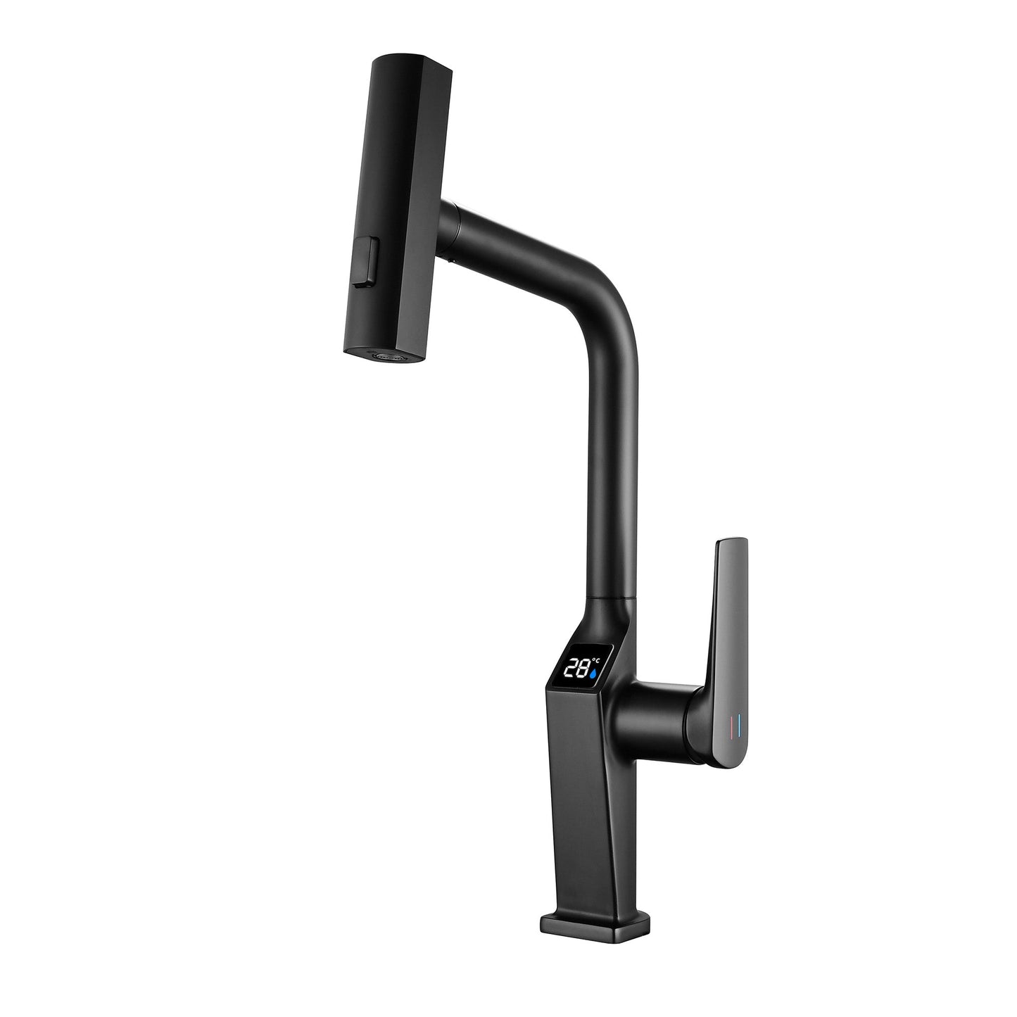 Touchless Matte Black Single Handle Faucet