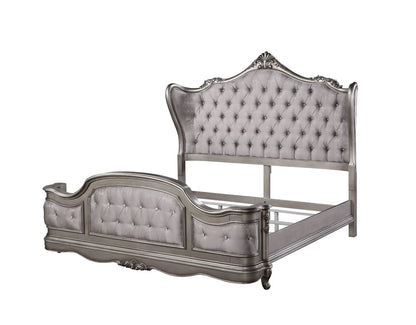 Ariadne Upholstered Bed with Tufted Headboard