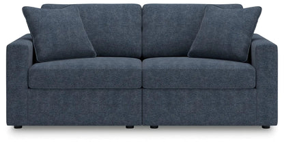 Modmax Ink Sectional sofa in blue fabric by Unique Piece Furniture on Tampa Home & Garden Store