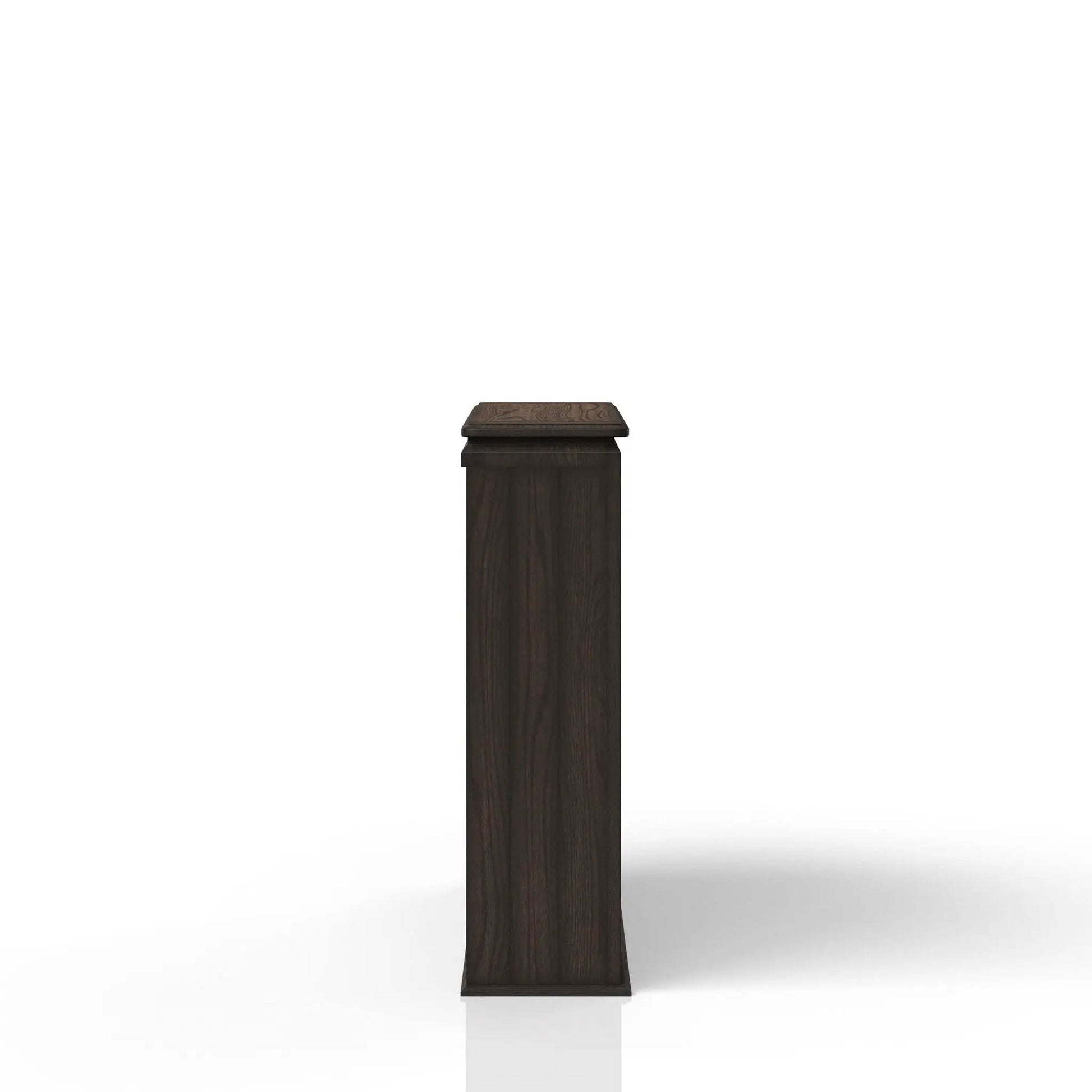 2 Shelf Bookcase Hutch in chocolate wood finish, tall storage unit by Unique Piece Furniture on Tampa Home & Garden Store