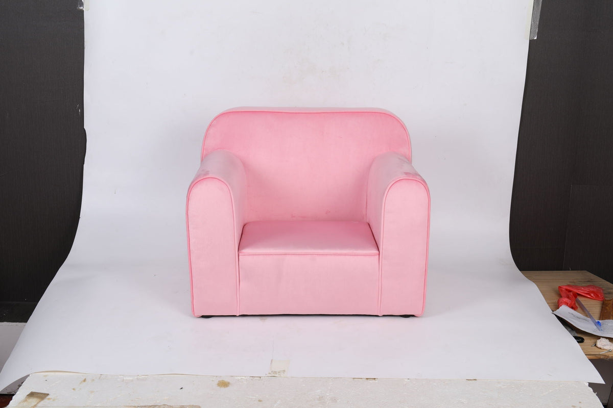 Durable Design Kids Club Sofa pink kid-sized armchair HouseOfZazla on Tampa Home & Garden Store