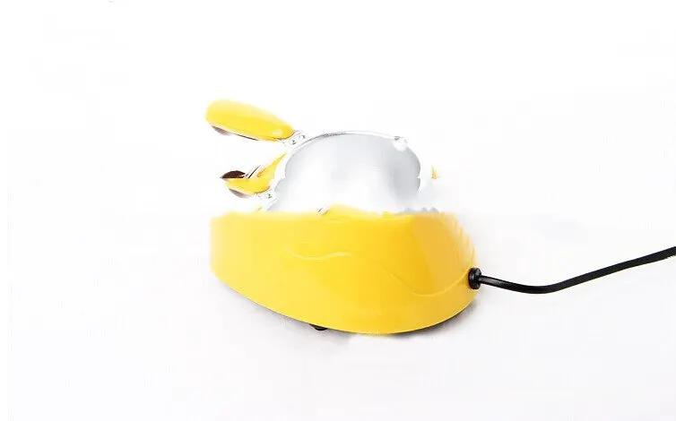 Electric chocolate fountain melt pot FLIPSTYLEZLLC yellow with plug-in cord, single pot on Tampa Home & Garden Store