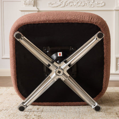 Cozy Cuddle Swivel Chair and Breathable Fabric