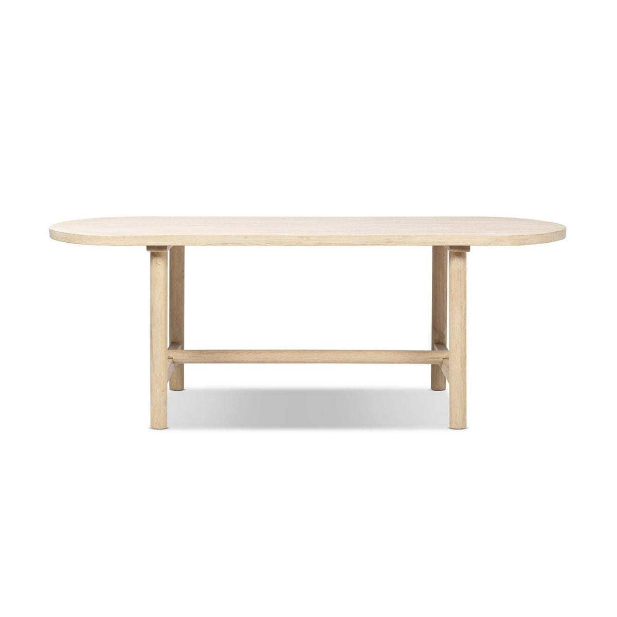 8-seat oval dining table in natural reclaimed pine by HouseOfZazla on Tampa Home & Garden Store