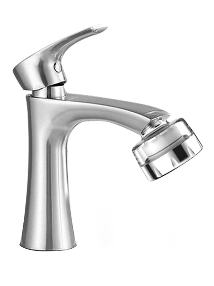 Faucet-mount water filter with tap extender and soft water attachment in chrome finish on Tampa Home & Garden Store