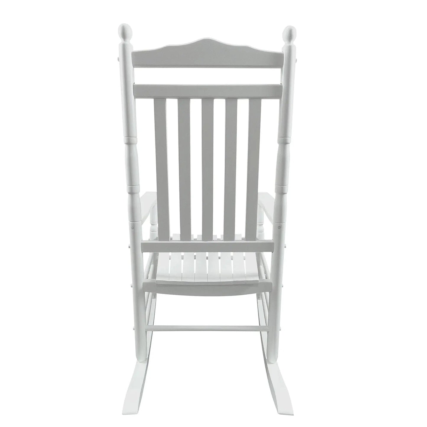 Balcony Porch Rocking Wood Chair for Adults