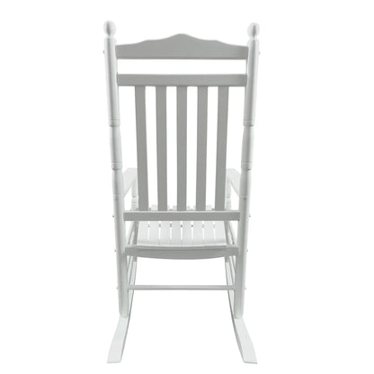 Balcony Porch Rocking Wood Chair for Adults