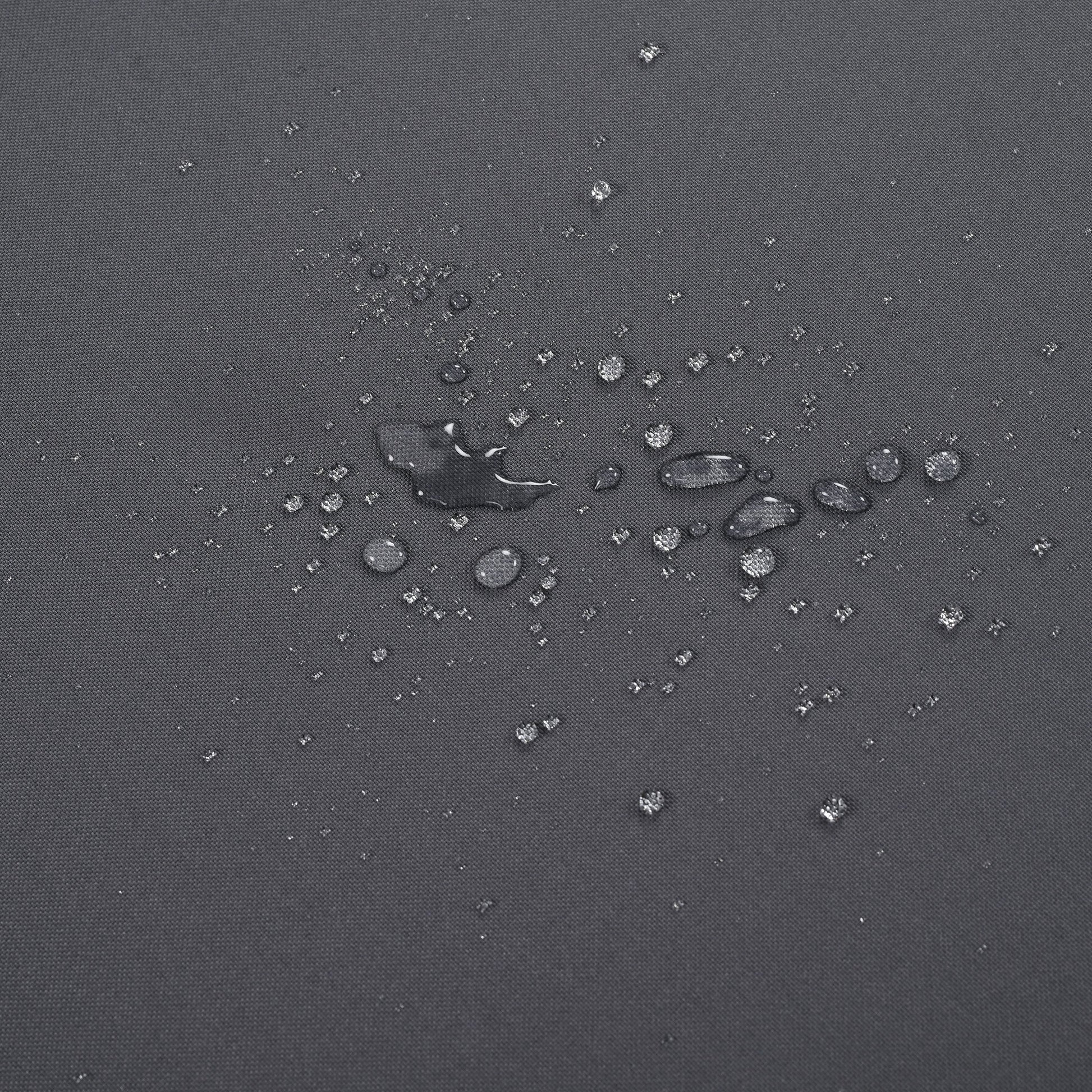Outdoor furniture set fabric close-up with water droplets on dark textile by HouseOfZazla on Tampa Home & Garden Store