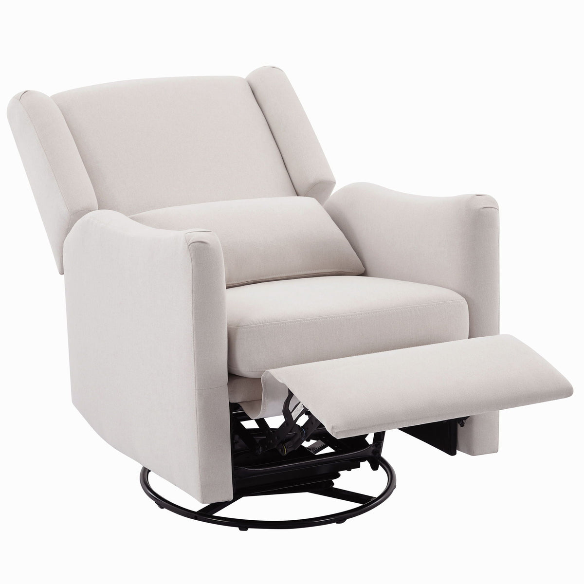 Wide Wingback Swivel Glider And Recliner