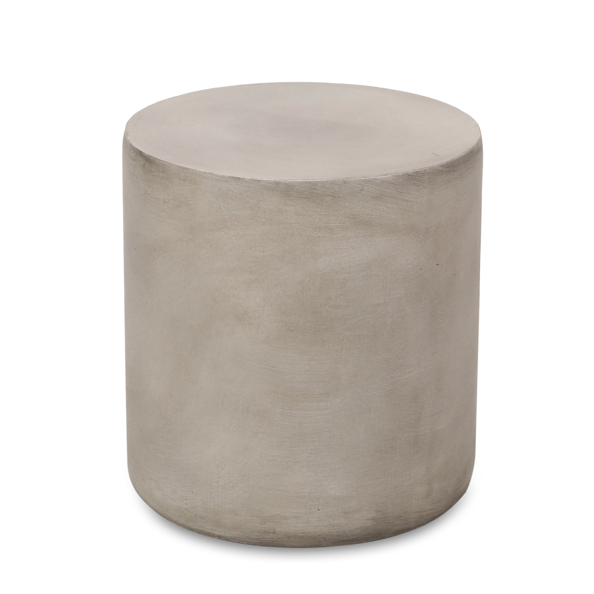 Outdoor lightweight concrete side table light gray by HouseOfZazla on Tampa Home & Garden Store