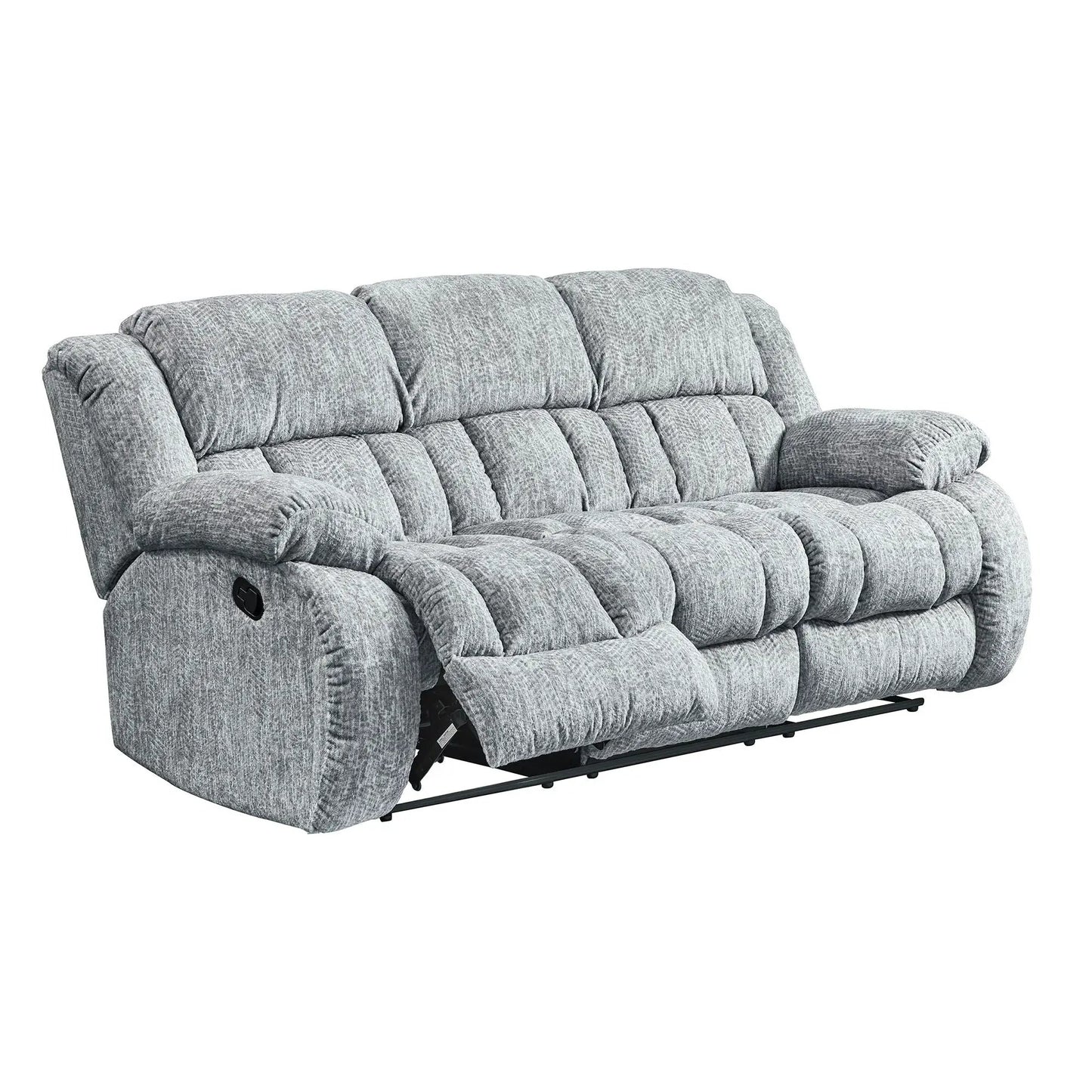 Stonic Design Reclining 3pc living room set in gray textured fabric by Unique Piece Furniture on Tampa Home & Garden Store