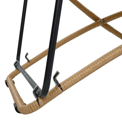 Pair of Outdoor Chairs with Adjustable Backrest
