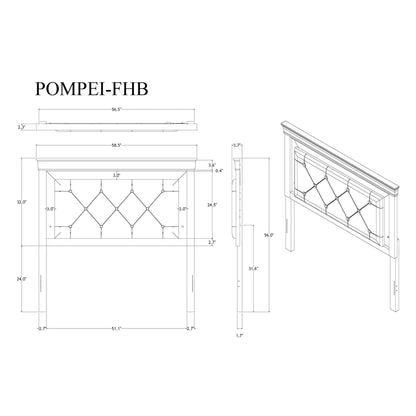 Shaker bed with LED lighting and crystal-inspired tufted headboard, HouseOfZazla panel bed on Tampa Home & Garden Store